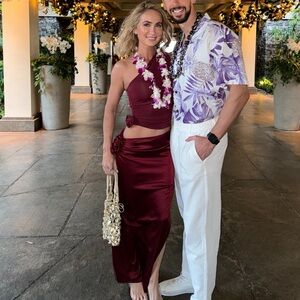 Lioness Burgundy Set